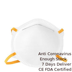 चीन Dustproof कप FFP2 मास्क / सांस चेहरा मास्क श्वासयंत्र बहुक्रियाशील गैर बुना मास्क आपूर्तिकर्ता
