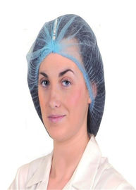 Bouffant डिस्पोजेबल प्लास्टिक कैप्स एंटी वायरस फास्ट डिलिवरी सीई एफडीए प्रमाणित आपूर्तिकर्ता