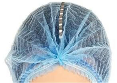 Bouffant डिस्पोजेबल प्लास्टिक कैप्स एंटी वायरस फास्ट डिलिवरी सीई एफडीए प्रमाणित आपूर्तिकर्ता